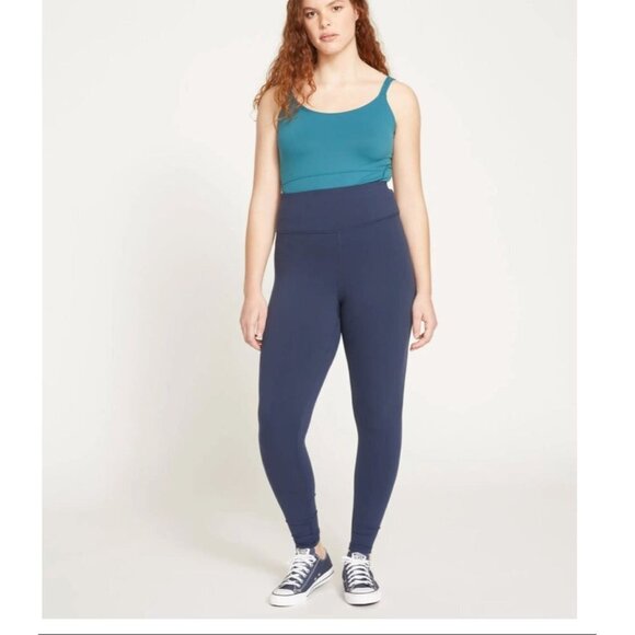 Outdoor Voices Super High-waist Navy Blue Core Leggings Sz US 10/12 - Picture 4 of 9